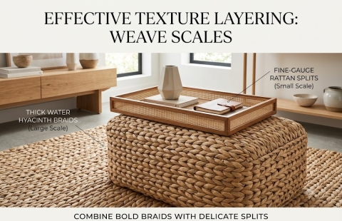 How to Layer Woven Textures: A B2B Styling Guide for Living Spaces